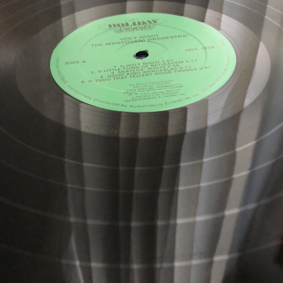 Montovani Holy Night Vinyl Lp '81 - Picture 3 of 9